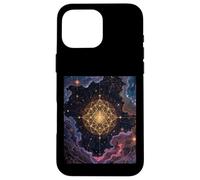 Univers du Ciel Galactique étoilé de Fleurdelis Coque pour iPhone 16 Pro Max