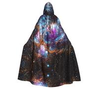 Univers Galaxy Space Obtenez effrayant avec notre cape à capuche pour costumes d'Halloween pour adultes