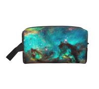 Univers Galaxy Space Sac de rangement Trousse de toilette Trousse de toilette Sac de papeterie Sac de voyage Sac de rangement quotidien, blanc, Taille unique