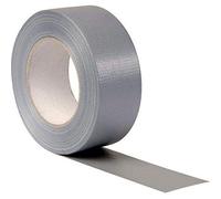 UNIVERS GRAPHIQUE 24 Rouleaux Adhésif Renforcé dos Toilé Gris 48 mm x 50 m Ruban adhésif Étanche, Solide, pour réparer, Maquer, Masquer, Renforcer, Coller, étanchéité (Lot de 24 rouleaux)