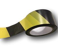 UNIVERS GRAPHIQUE Rubalise (lot de 36) jaune et noir 50 mm x 100 m - Ruban de signalisation de chantier, travaux, balisage - périmètre de sécurité - zone de danger - marque Ref UGRUBAL01