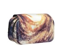 Univers Milky Way Galaxy Print Pochette à stylos portable polyvalente pour ranger les fournitures de voyage Bureau Voyage Multi-poches