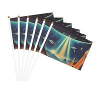 Univers Planet - Mât de drapeau portable - Pour décoration d'événements - Utilisation polyvalente - Activités de groupe