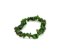 Univers Quantic Shop Bracelet diopside verte - Pierre réparatrice - Qualité A+ - Baroque