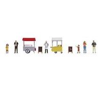 Noch Figurines 16229 World Ice et Hot Dog Wagon Multicolore