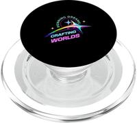Univers Visionnaire Créatif Écrivains et Artistes PopSockets PopGrip pour MagSafe