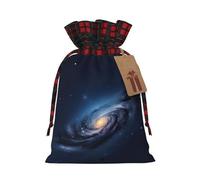 Univers Voie lactée avec cordon de serrage pour cadeau de Noël ou d'anniversaire