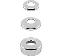 Universal 112090 laiton chromé, hauteur 20 mm, Ø extérieur 90 mm, Ø 32 mm