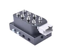 Universal 12v Solenoid Valveblock Air Ride Suspension Manifold Valve kit UV4(1 4NPT VU4)