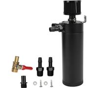 Universal 2 Port Oil Catch Can Reservoir Réservoir Séparateur d'air moteur avec emballage du filtre de purge Automobile