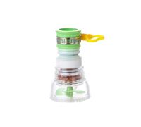 Universal 360 Rotation Faucet Bubbler Swivel Water Saving Economizer Head Shower Kitchen Nozzle Adapter Sink Accessories Pour Cuisine(Green)