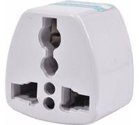 Universal 3Pin AU Adaptateur de prise secteur 3 Pin Nouvelle-Zélande Australie Voyage USA/UK/EU vers AU/NZ blanc