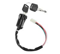 Universal 4 fil d'allumage Start Interrupteur Key Lock Compatible avec 2 roues véhicules compatibles avec ATV GO KART Quad Dirt Bike Scooter Motorcycle Accessoires