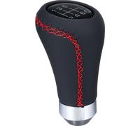 Universal 6 Speed Gear Shift Knob Levier de changement de vitesse avec 8mm 10mm 12mm Tuyaux - Rouge