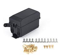 Universal 6 Way Blade Holder Box Relay Holder Box Block Socket for Auto Car SUV Off-Road Pickup Truck Vehicles