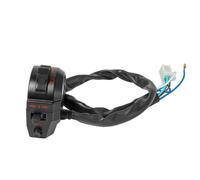 Universal 7/8 "22 mm Motorcycle ATV Interrupteur de Guidon à Gauche Compatible avec la Plupart
