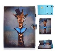 Universal 7 inch Tablet Housse pour Huawei Mediapad T3 7.0 / KOBO Aura H2O Edition 2 / Samsung Tab 7.0 / Google Nexus 7 / Cinch Voyager/Google et Plus de 6,5 "-7,5" Pouces tablett