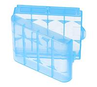 Universal AccuCell AccuSafe Boîte de rangement pour piles AA/AA Bleu