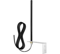 Universal Antenna 433.92 MHz for Automatic Gate Receivers and Garage Door Automation with Bracket and Extension Cable