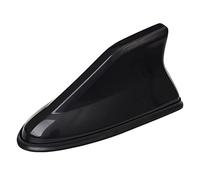 Universal Auto Roof Fins Aerial Antenna Toppers Auto Radio FM Antenna Signal Decorative for Car SUV Truck Van Super Functional with Tape Base (Black, One Size)