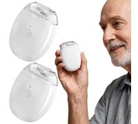 Universal Automatic Fingernail Grinder - Safe & Gentle Electric Nail Trimmer with LED Light & 3 Speeds for Baby, Kids, Adults & Seniors (2pcs)