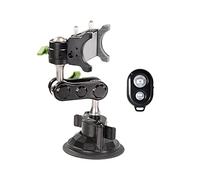 Universal Ball Head Arm for Phone, Ballhead Magic Arm Suction Cup Phone Holder, New 360° Rotating Car Phone Holder Mount, Windshield Car Phone Holder, for All Mobile Phones