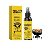 Universal BBQ Cleaner for Greasy Grills, 100ml BBQ Grill Cleaner Spray,Nettoyant Barbecue,Dégraissant Nettoyant Grille Barbecue,Nettoyant Four Et Poêle,Smoker Cleaner for Smoky Stains,And Grease (1PC)