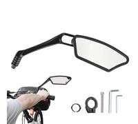 Universal Bike Handlebar Mirror Adjustable Rotatable Scratch Resistant | Reflection Lens for Road Trail Mountain City Campus Park Highway Suburb Countryside Cycling