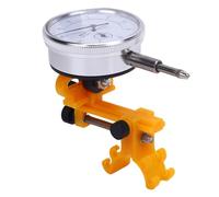 Universal Bike Spoke Tension, Wheel Truing Meter for 20 to 29 in Wheels Nylon Plastic Metal Truing Tool for Mountain Road Bikes Workshops (Black) (Yellow)
