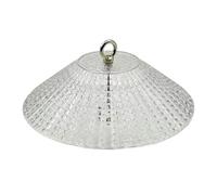 Universal Bird Feeding Station Baffle Dome - Transparent Squirrel Baffle for Bird Feeders, Dome Shield for Stop Squirrels Stealing Birds Feed, Easy to Install