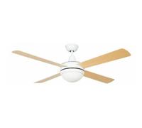 Universal Blue Siroco Ventilador de Techo con Luz y Mando 60W Madera/Blanco