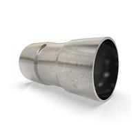 Universal bosal connecteur ø 45 mm doppelmuffe face aufgeweitet tuyau d'échappement tuyau d'échappement tuyau d'échappement de voiture/camion