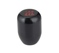 Universal Car 5 Speed Gear Shift Knob Aluminum Short MT Manual Transmission Handle Stick Lever Shifter Pommeaux de Leviers de Vitesse (Couleur : Black)