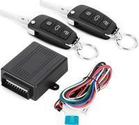 Universal Car Alarm System 3 boutons sans clé centrale serrure à distance kit noir