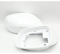 Universal Car Outdoor Rear View Wing Door Side Mirror Frame Housing Shell Cover Cap Lid Fits for Lexus For IS250 IS300 IS350 ES350 Car Rear View Mirror Cap (Color : Unpainted left)(Pearl White Right )