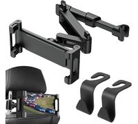 Universal Car Tablet Holder - 360 Degree Rotation - Adjustable Size - Compatible With A Variety Of Mobile Devices