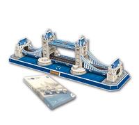 Universal Castle Casse-tête 3D pour Architecture Modèle Construction Amusant Kit Bricolage Jouet Educatif Adultes et Enfants Cadeau Décoration pour Maison (Tower Bridge 67 Pieces)