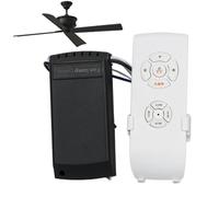 Universal Ceiling Fan Remote Control Kit with Receiver - 3-Speed Wireless Fan Controlle | Light Control & Sleep Timer Replacement, for Hunter, Harbor Breeze, Hampton Bay