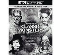 Universal Classic Monsters : Icons Of Horror Collection Blu-ray 4K Ultra HD E