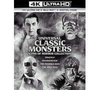 Universal Classic Monsters : Icons Of Horror Collection Blu-ray 4K Ultra HD