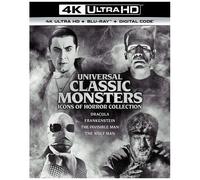 Universal Classic Monsters : Icônes de l'horreur – Universal Pictures – Blu-ray 4K Ultra HD