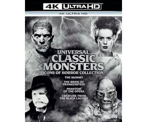 Universal Classic Monsters: Icons of Horror Collection vol.2 [4K Ultra HD]