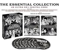 Universal Classic Monsters : The Essential Collection Blu-ray 4K Ultra HD