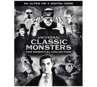 Universal Classic Monsters: The Essential Collection [Ultra Hd] 4k Mastering, Boxed Set, Digital Copy, Digital Theater System, Dubbed, Slipsleeve Packaging, Subtitled