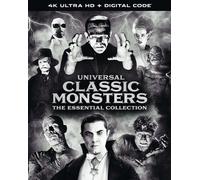 Universal Classic Monsters: The Essential Collection [Ultra Hd] 4k Mastering, Boxed Set, Digital Copy, Digital Theater System, Dubbed, Slipsleeve Packaging, Subtitled