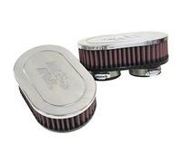 Universal-Clip-On-Luftfilter K & N 2-1/8 "Dual Flg, 4-1/2" x 7 "Od, 2" H (2 pro Box)