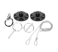 Universal CNC Billette en aluminium Racing Racing Sport Bonnet Hood Pin Lock Kit accessoire de haute qualité Résistance à la rouille durable Installation facile pour les amateurs