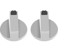 Universal Cooktop Knobs, 2Pcs Bouton de Cuisinière Four Métal Switch Control pour Home Cuisine Gaz