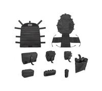 Universal Cover Back Organizer Storage Bag Multi-pocket for Wrangler Jk Jl Tj Yj Jt