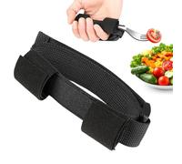 Universal Cutlery Cuff - Anti Shake Grip Aid, Eating Assistance Hand Holder, Adaptive Dining Tool | Muscle Weakness Limited Mobility Elderly, Adults, Rehabilitation, Home Care, Mealtime